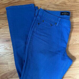 J.Crew Matchstick Slim Straight Leg Garment Dyed Jeans